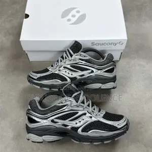 Saucony Progrid Omni 9 Black Silver Sneakers