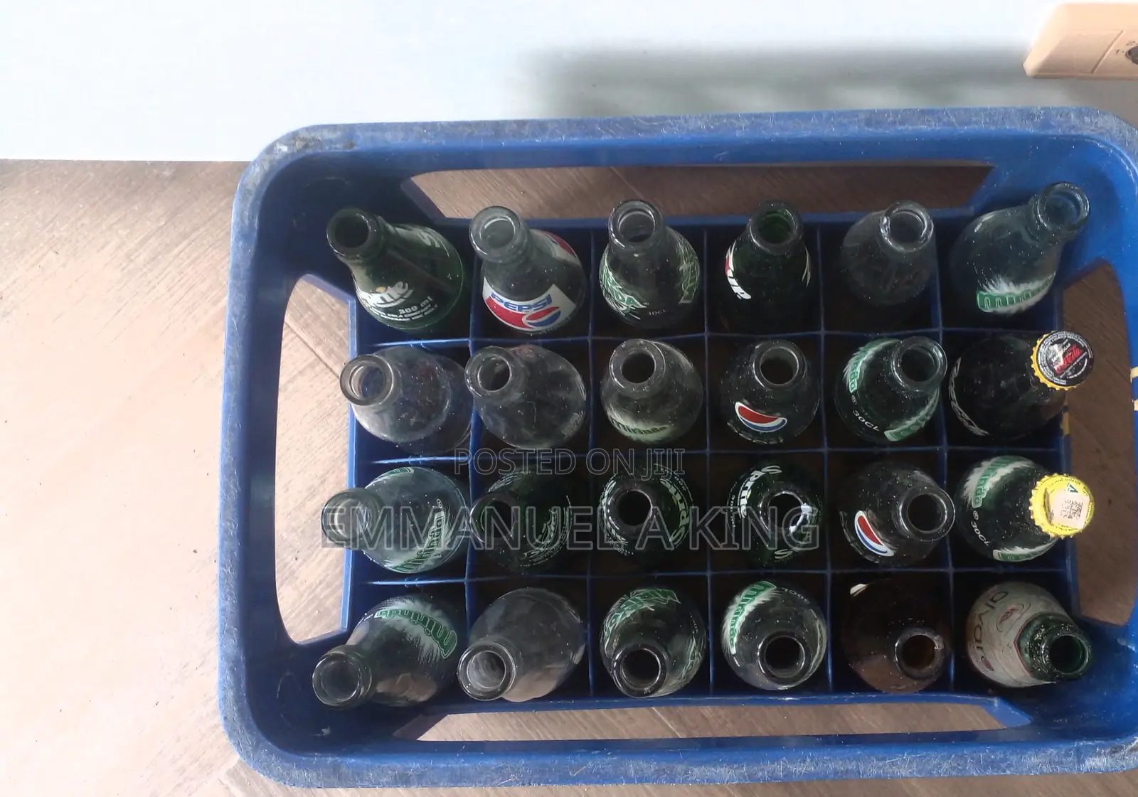 Empty Pepsi, Coke, Sprite Bottles