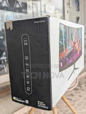 Alienware 34" Inch Curved Oled Gaming Monitor WQHD 175hz Nvidia G-Sync