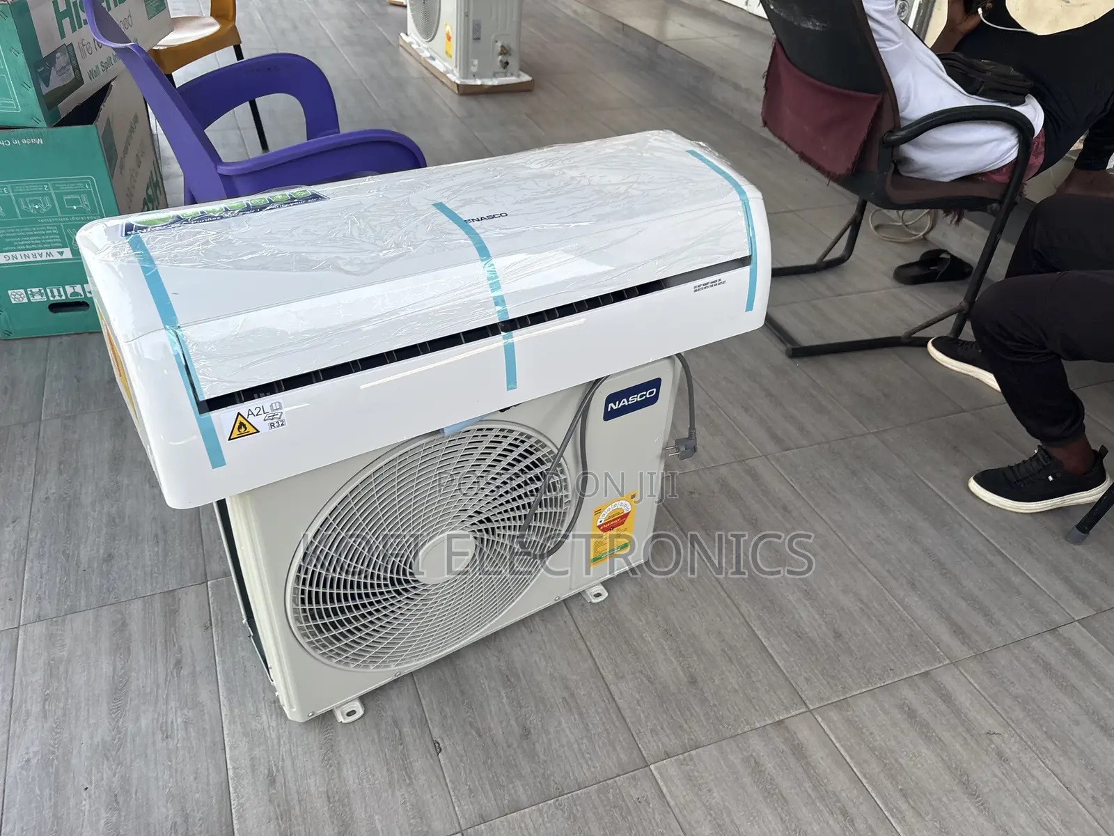 Powerful Nasco 2.5hp R410 Split-Dual Inverter Air Conditioner