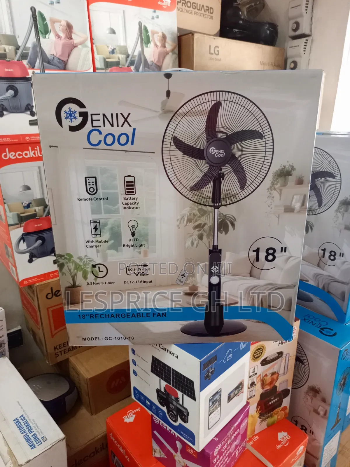 New Quality at 18" Reachable Fan With Full of Energy
