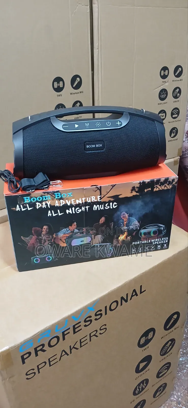 Boom Box Music Player