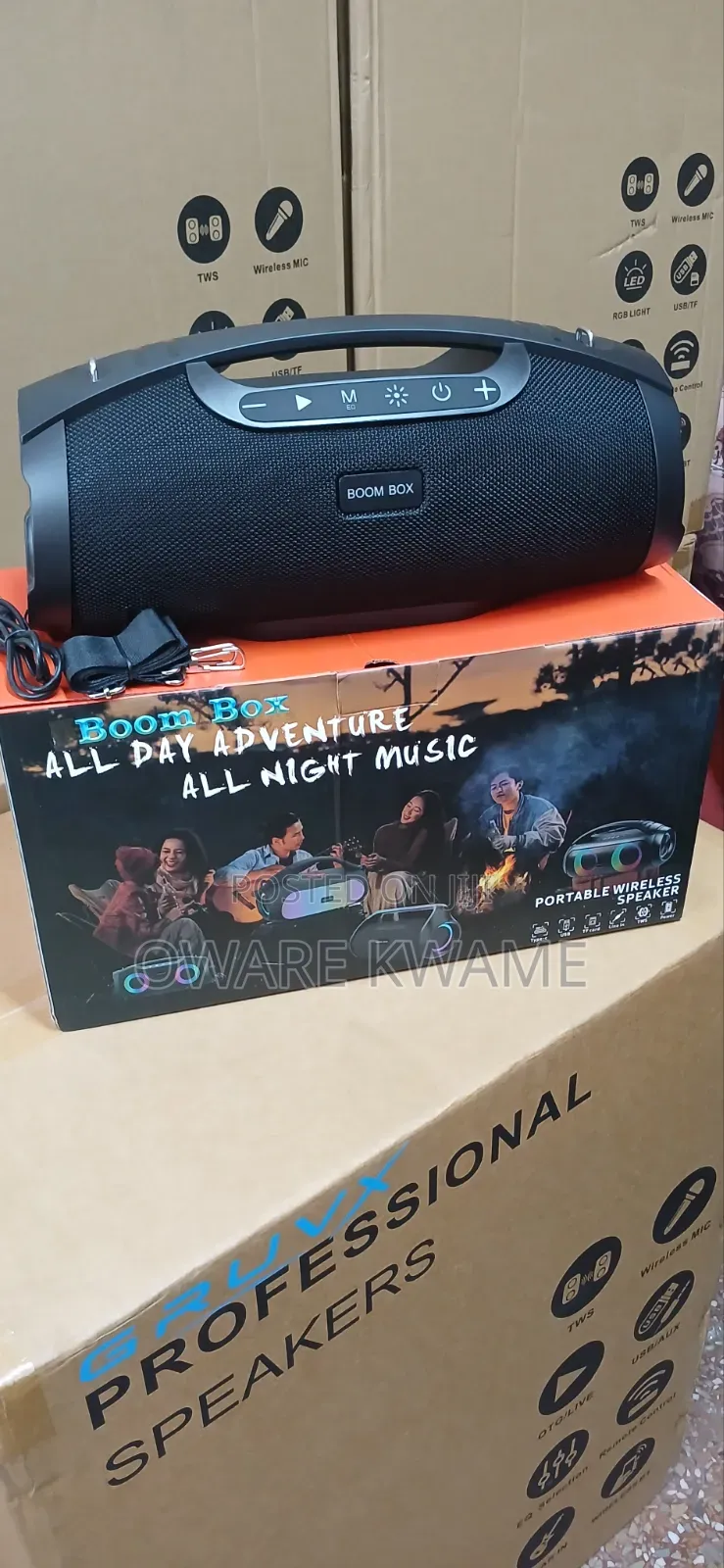 Boom Box Music Player