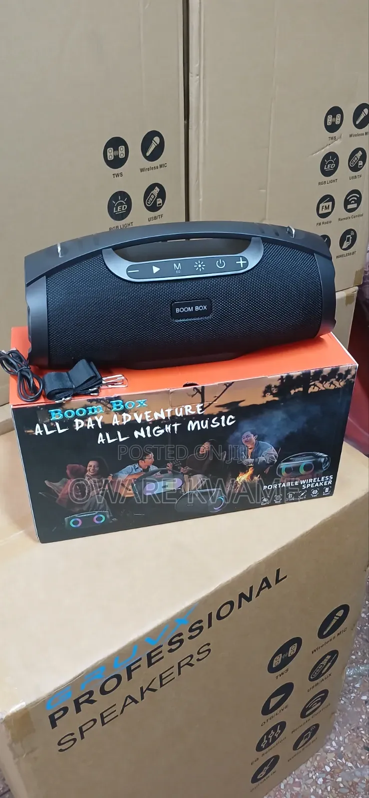 Boom Box Music Player