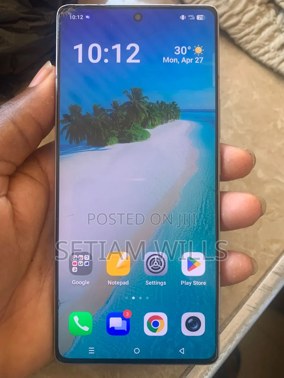 Infinix Note 50 Pro 256 GB Silver