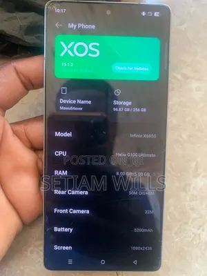 Infinix Note 50 Pro 256 GB Silver