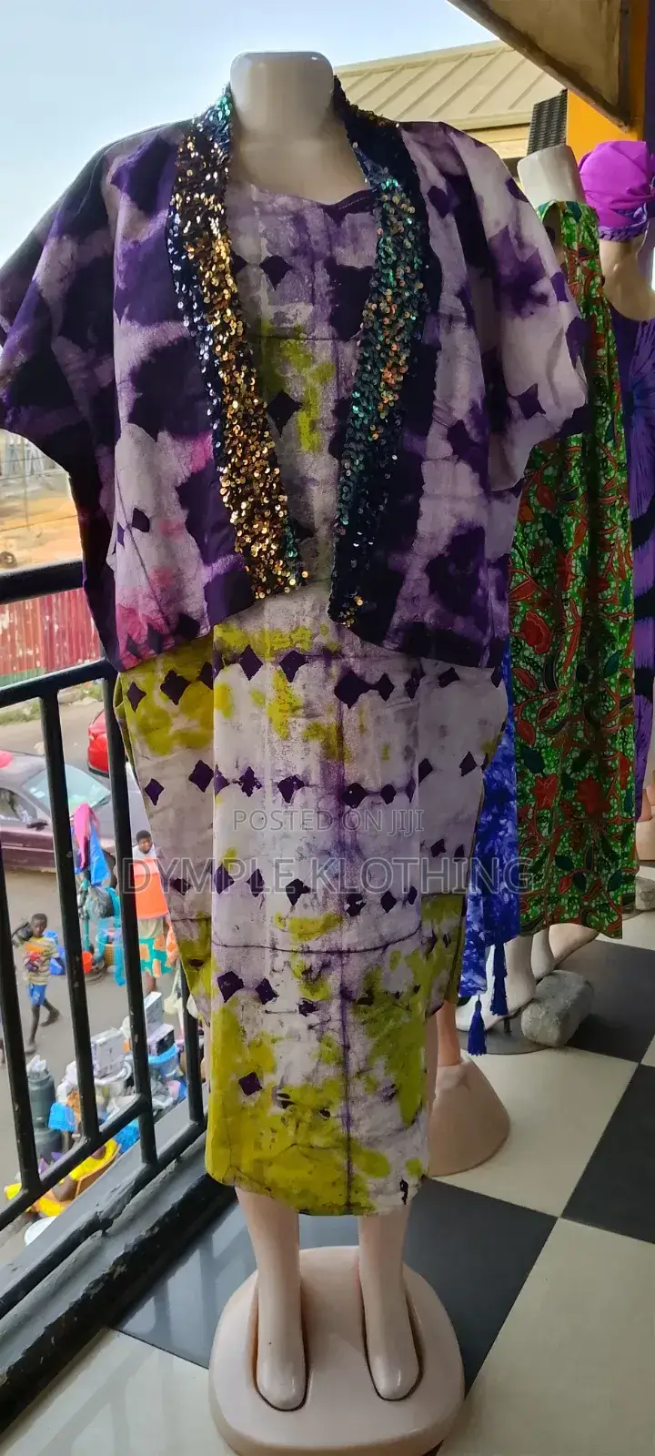 Two Pieces Tie Die Outfit