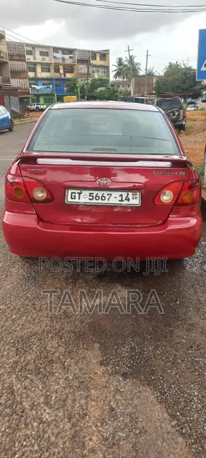 Toyota Corolla S 2006 Red