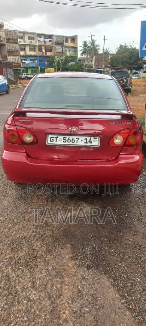 Toyota Corolla S 2006 Red