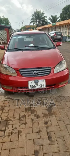 Toyota Corolla S 2006 Red
