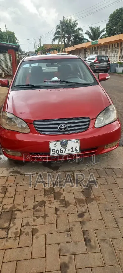 Toyota Corolla S 2006 Red