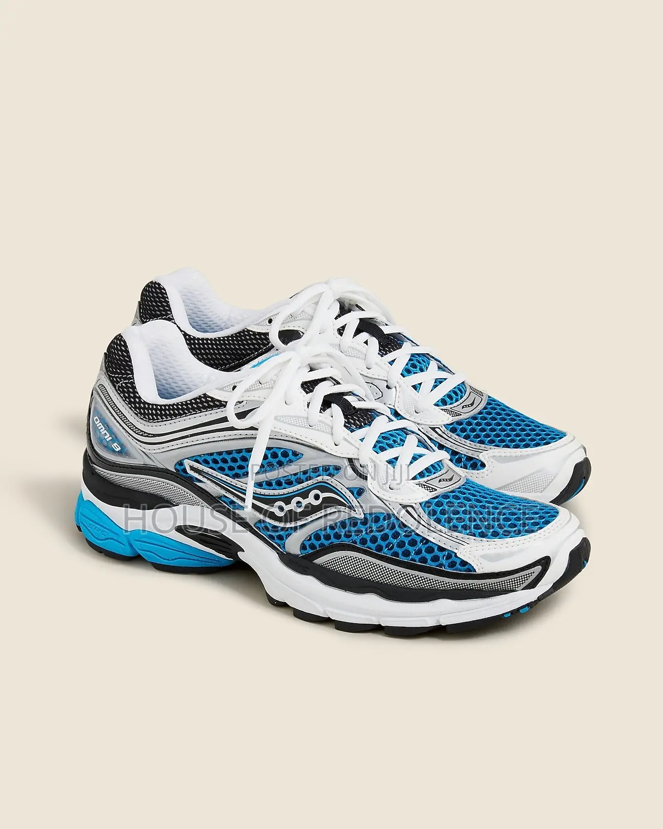Saucony Progrid Omni 9 Sneakers Royal Silver Sneakers