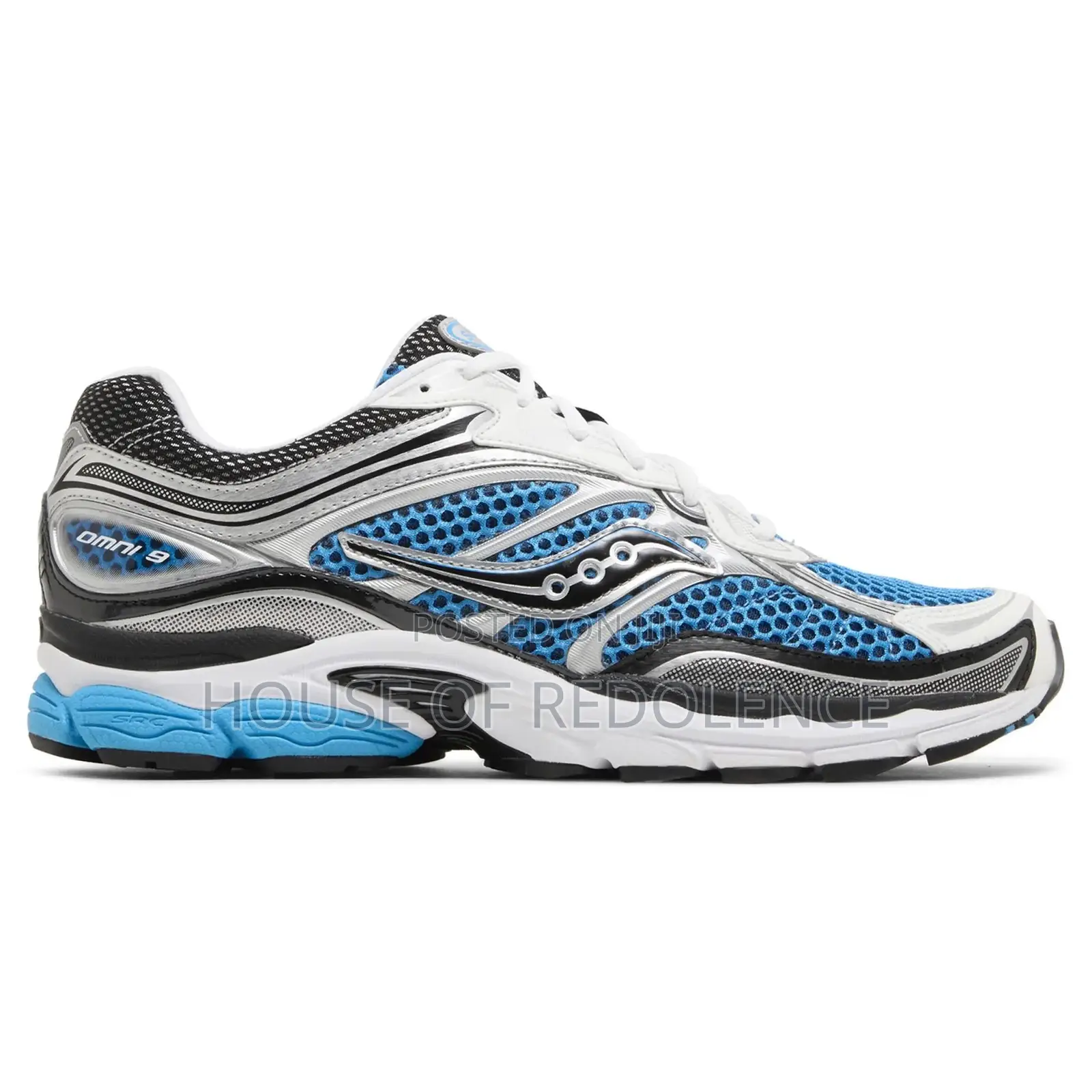 Saucony Progrid Omni 9 Sneakers Royal Silver Sneakers