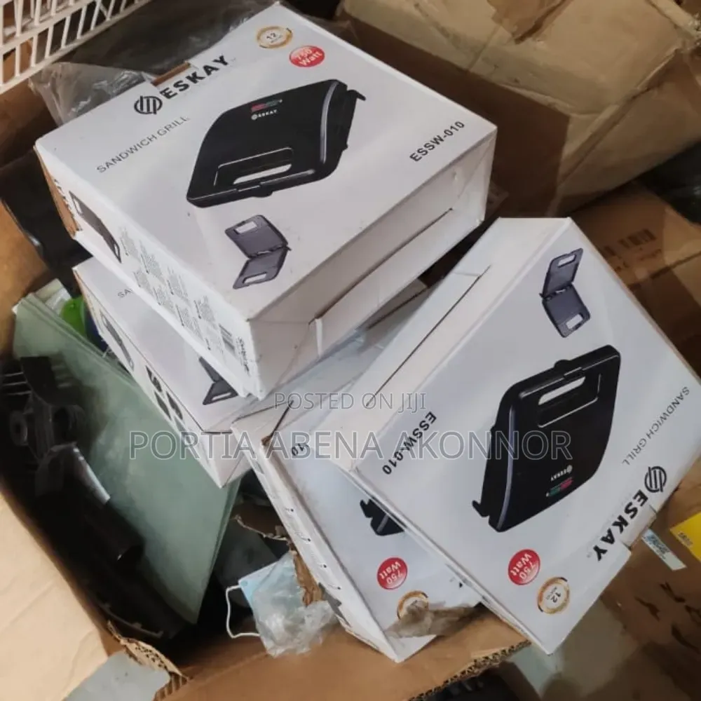 Brand New Eskay 750w Sandwich Grill Essw-010