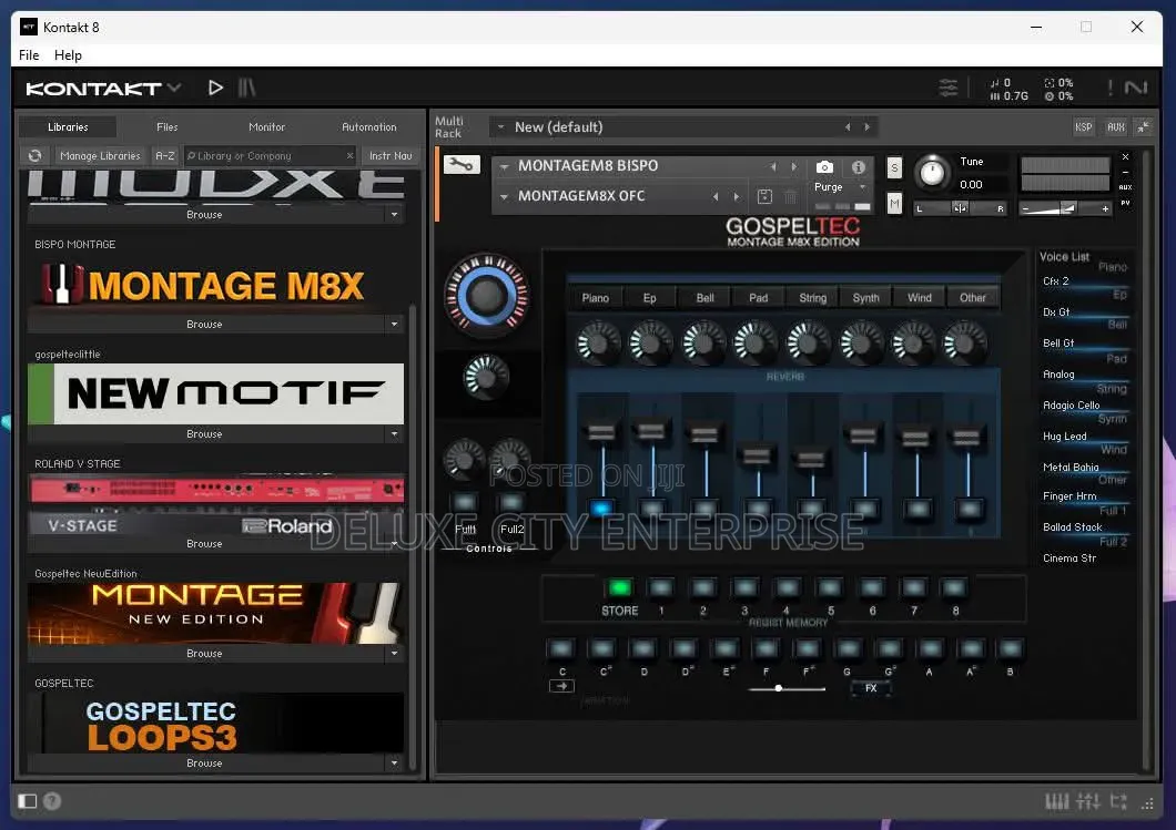 Montage M8x New Edition for Kontakt (Mac/Win)