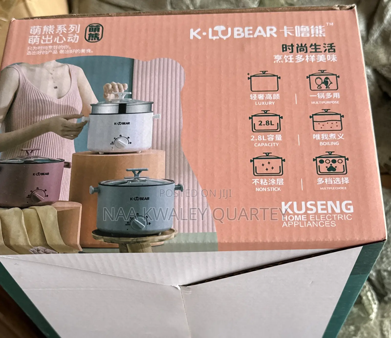 2.8l Electric Cooking Pot