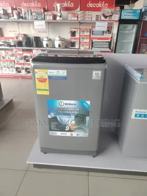 Sigma 12kg Titanium Top Load Washer - Fast Efficient