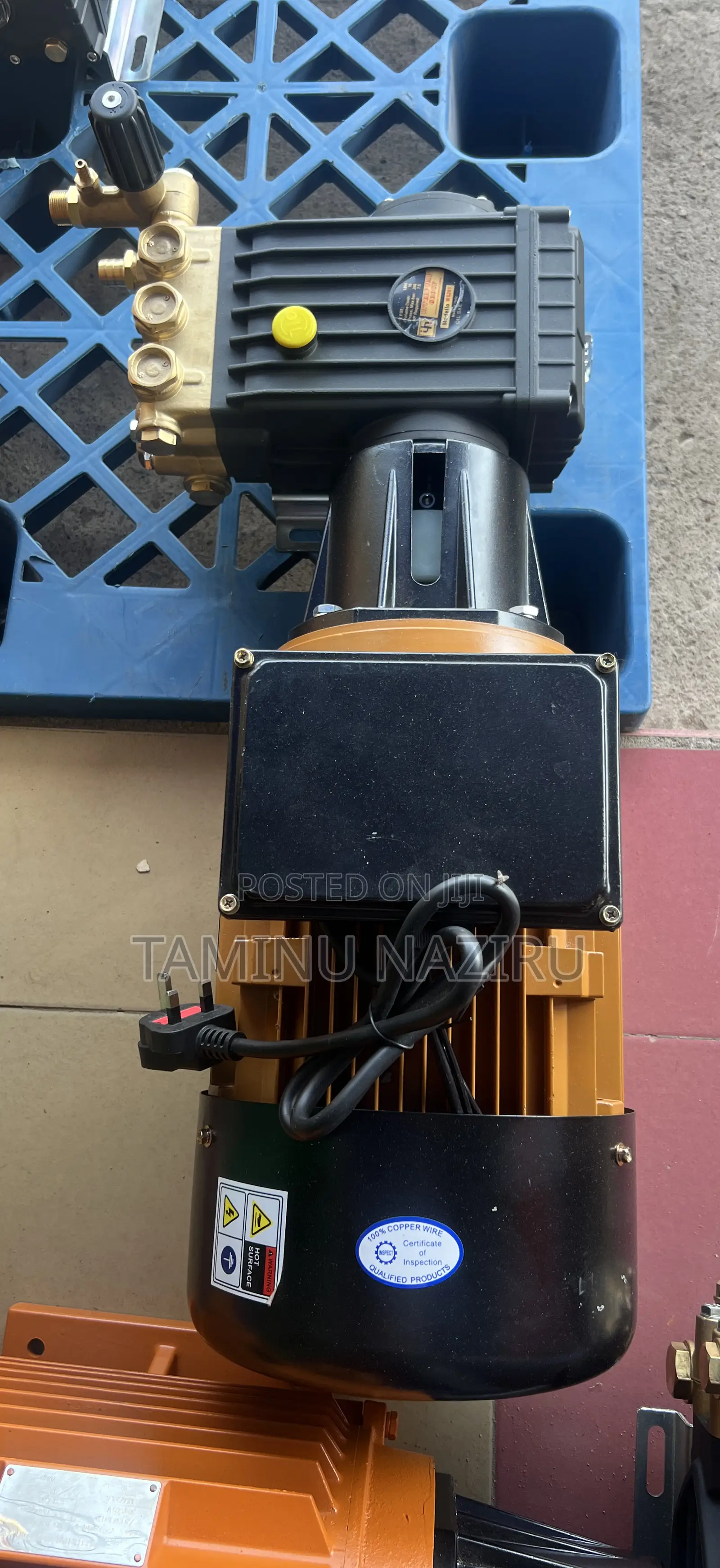 7.5 Single Phase Car Washing Machine