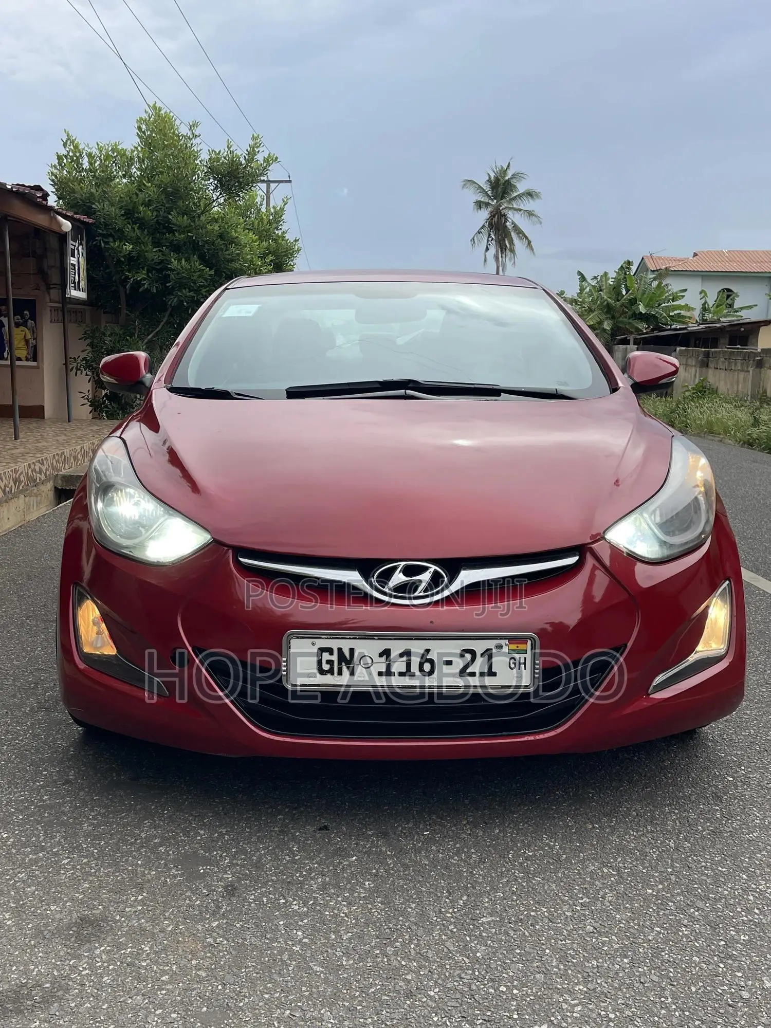 Hyundai Elantra GLS Sedan FWD (1.8L 4cyl 6M) 2013 Red