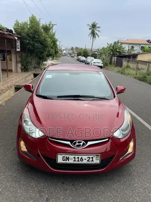 Hyundai Elantra GLS Sedan FWD (1.8L 4cyl 6M) 2013 Red