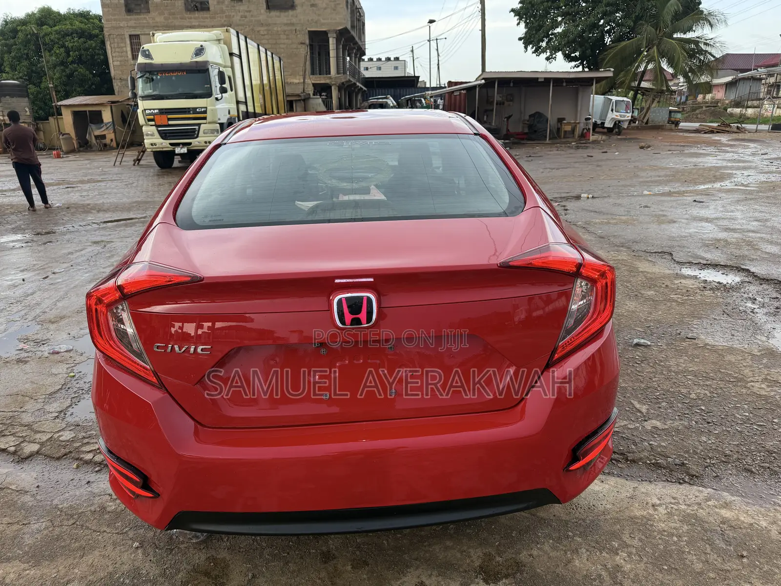 Honda Civic 2018 Red