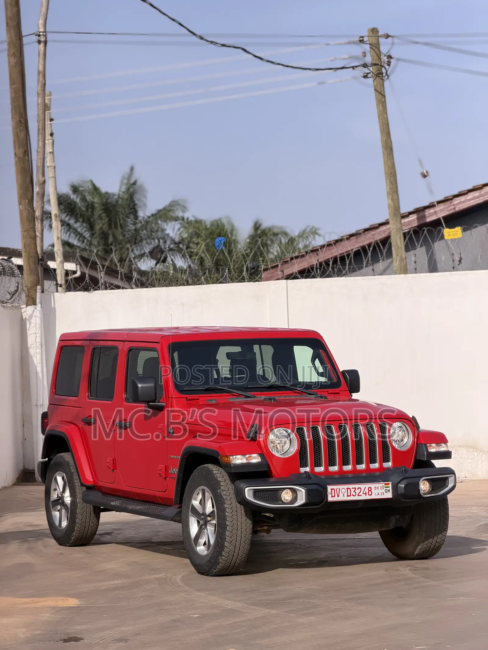 Jeep Wrangler 2021 Red
