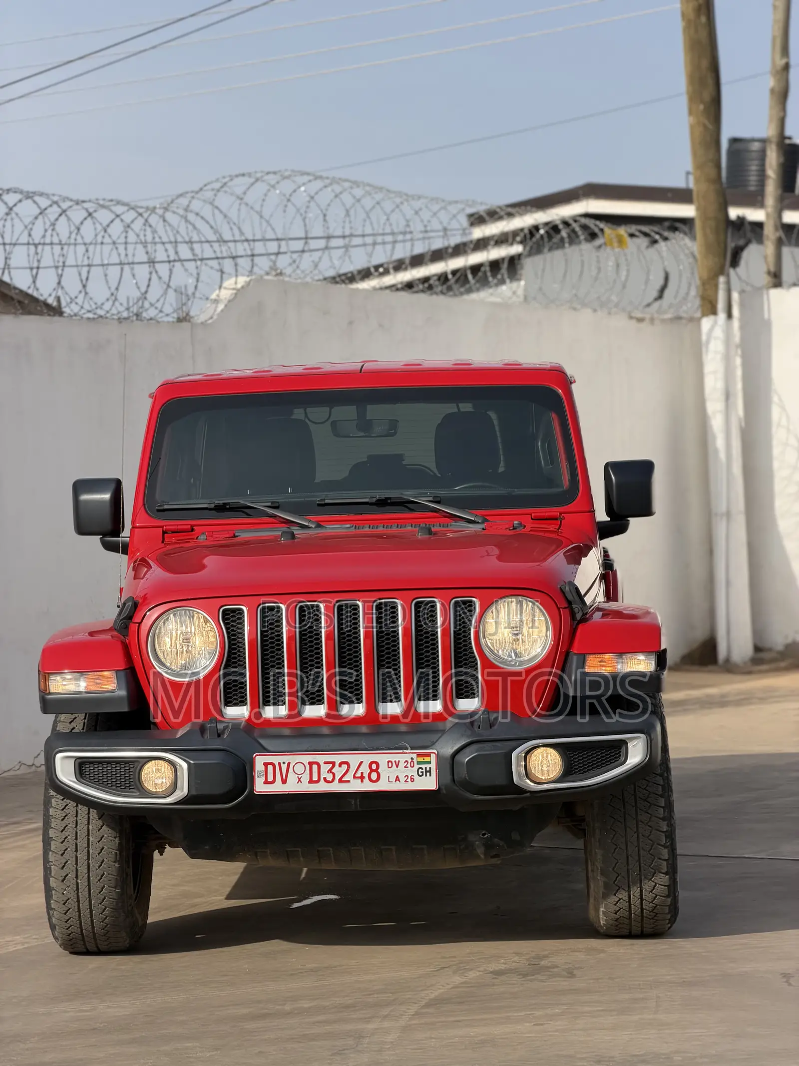 Jeep Wrangler 2021 Red