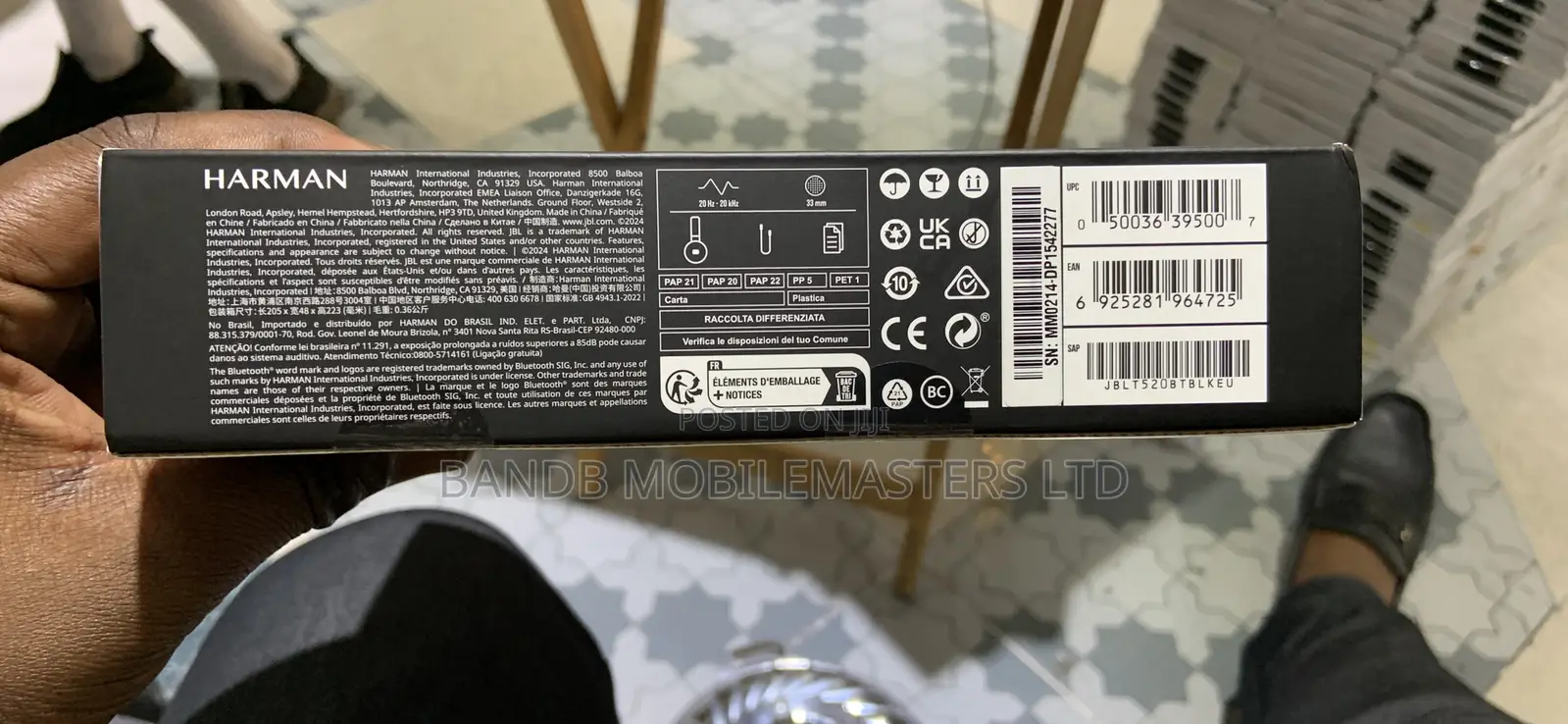 JBL Headset Tune 520bt