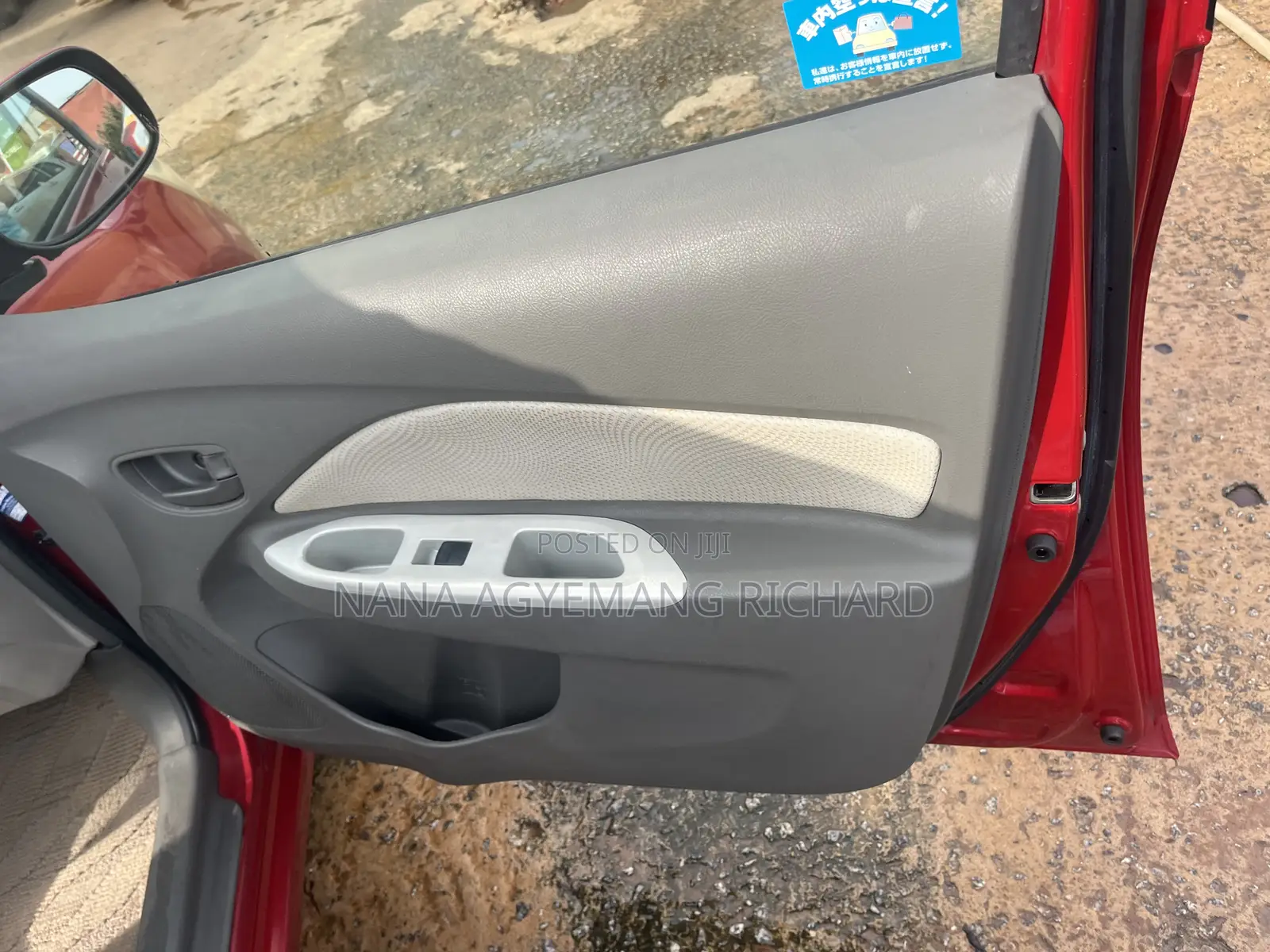Toyota Belta 2011 Red
