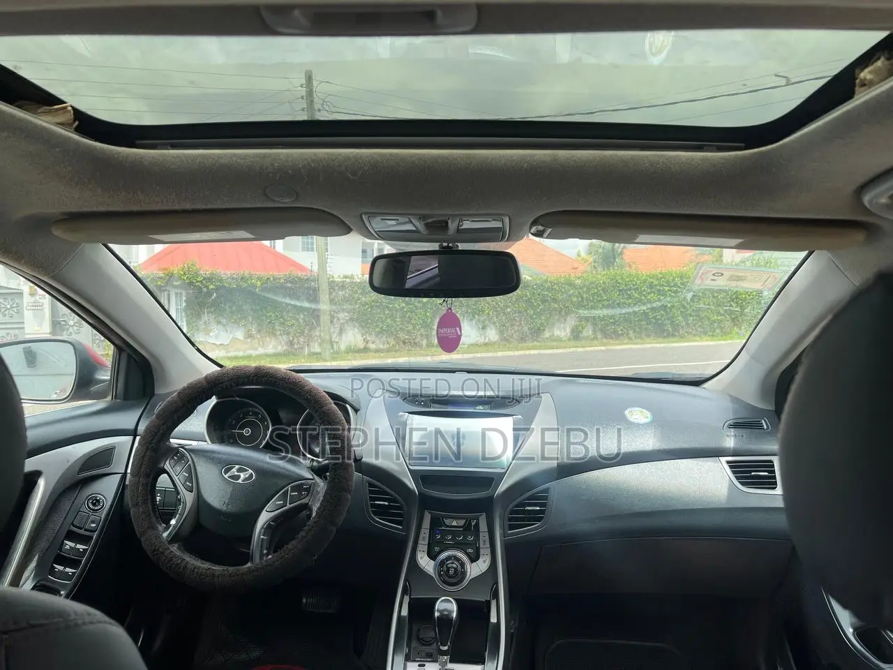 Hyundai Elantra Limited Sedan FWD (1.8L 4cyl 6A) 2013 Red