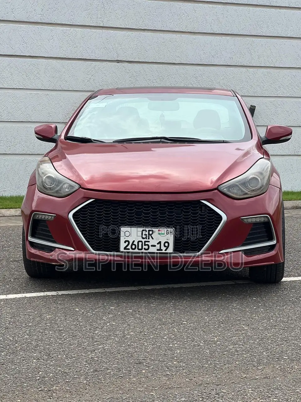 Hyundai Elantra Limited Sedan FWD (1.8L 4cyl 6A) 2013 Red