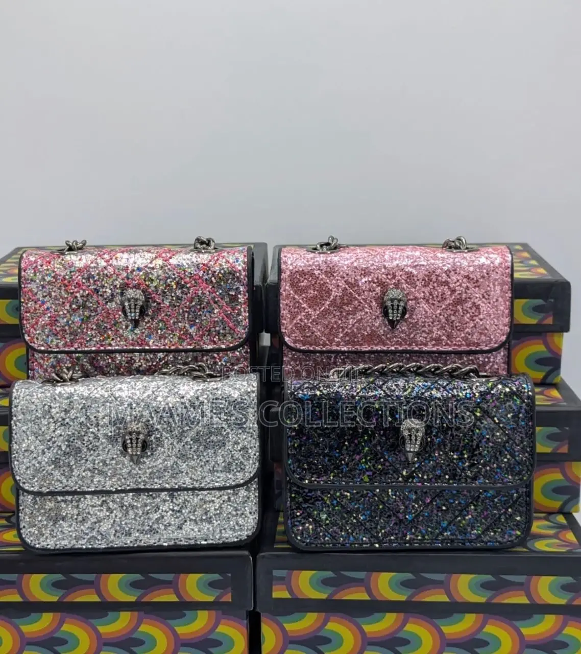 Kurt Geiger London Micro Kensington Mini Handbag/Crossbody Bag(In Box)