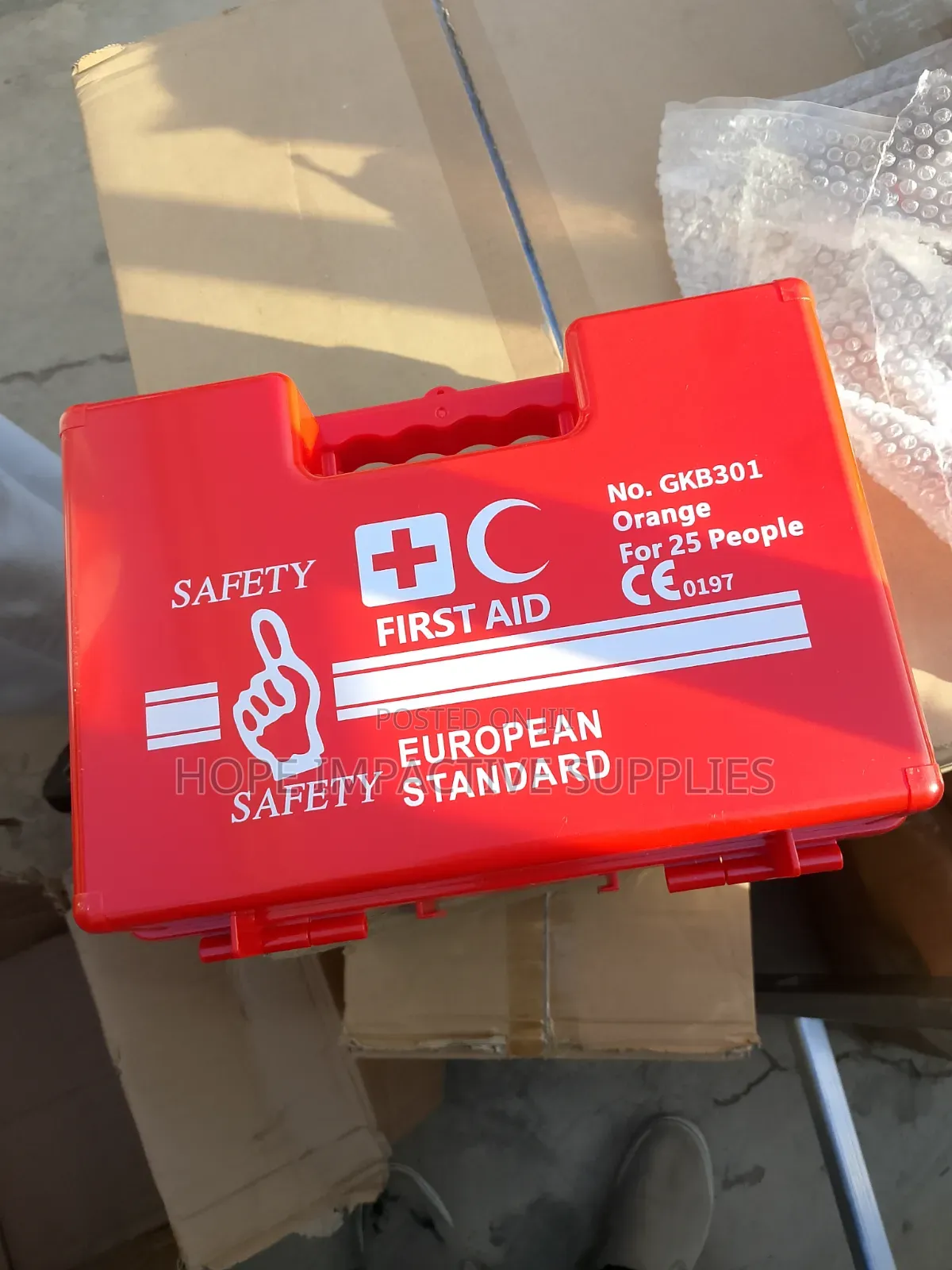 First Aid Kit for 25 People.