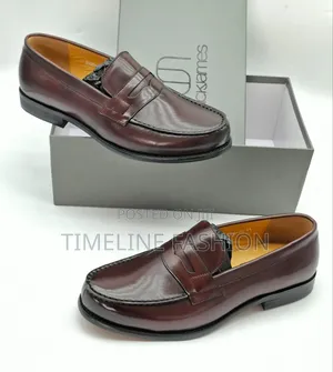 Mack James Coffee Brown Men's Durable Leather Shoes