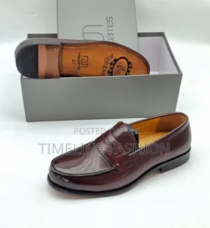 Mack James Coffee Brown Men's Durable Leather Shoes
