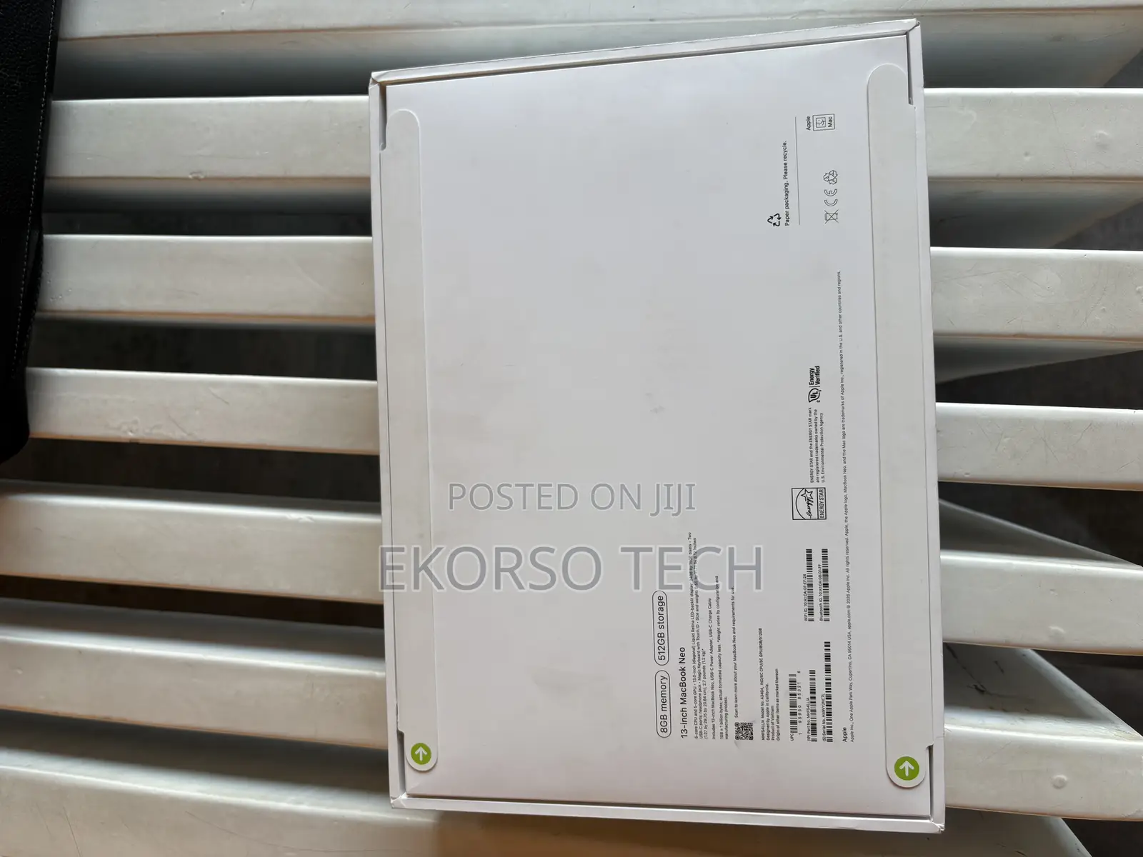 New Laptop Apple MacBook Neo 2026 8GB SSD 512GB