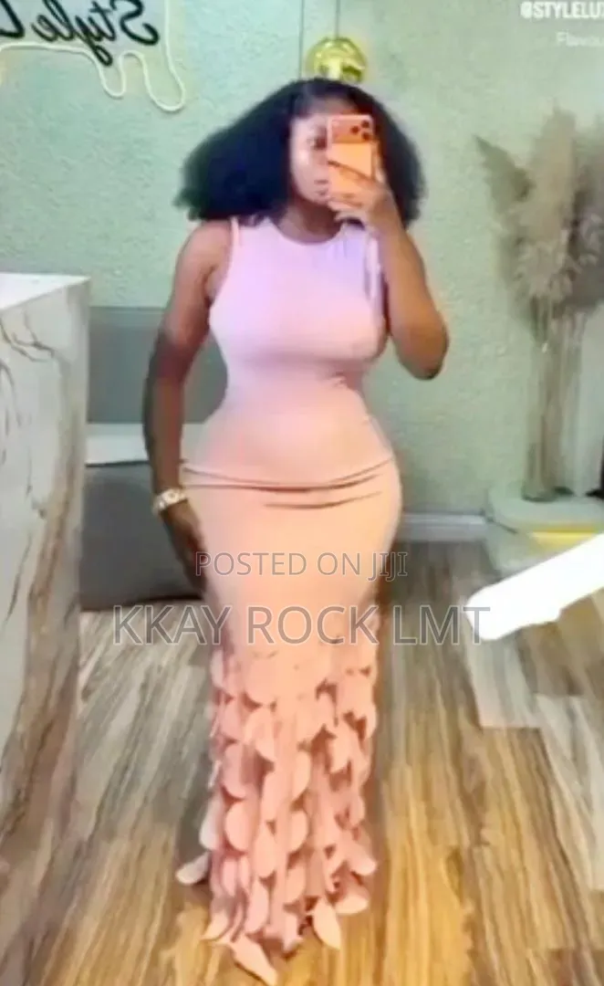 Bodycon Pink Party Dress