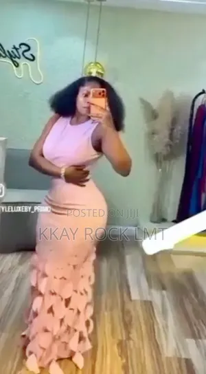 Bodycon Pink Party Dress