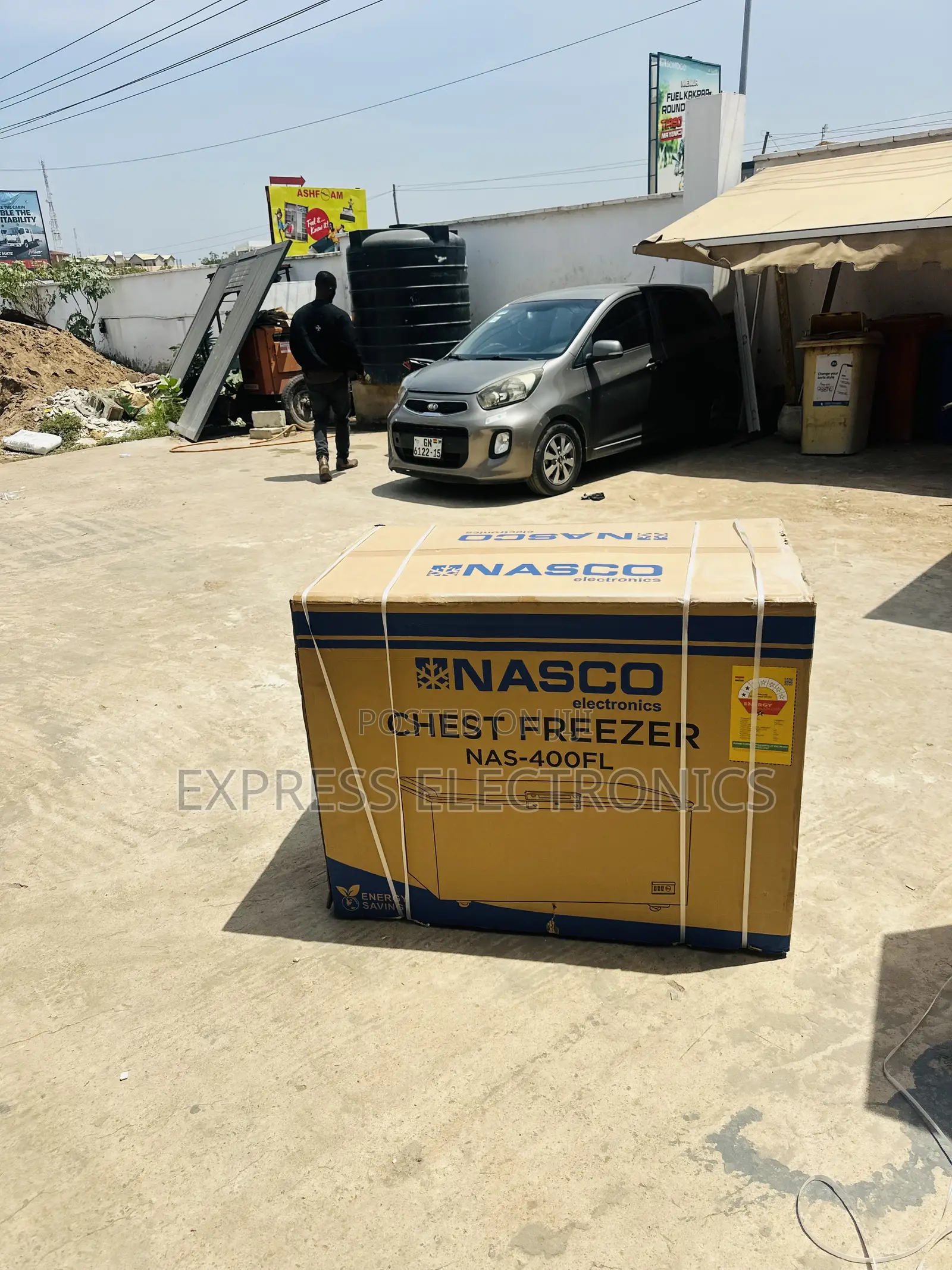Grab the New Single Door Freezer Nas-Fl400-1sr