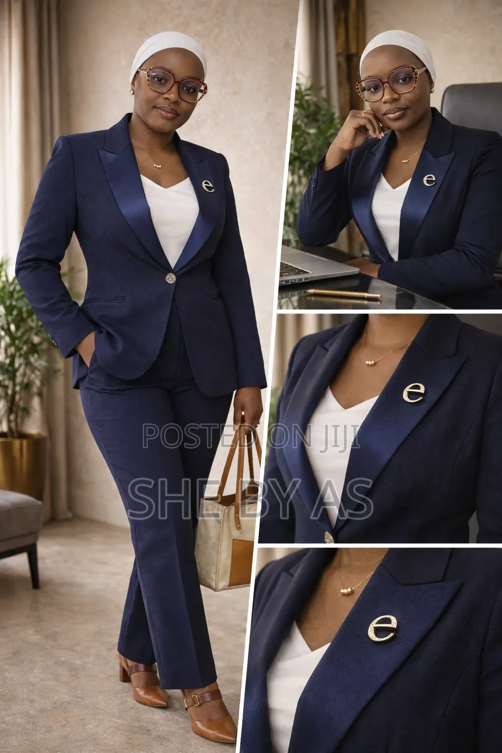 She by As: Signature Women’S Power Suit – Premium Turkish Tailored Fit