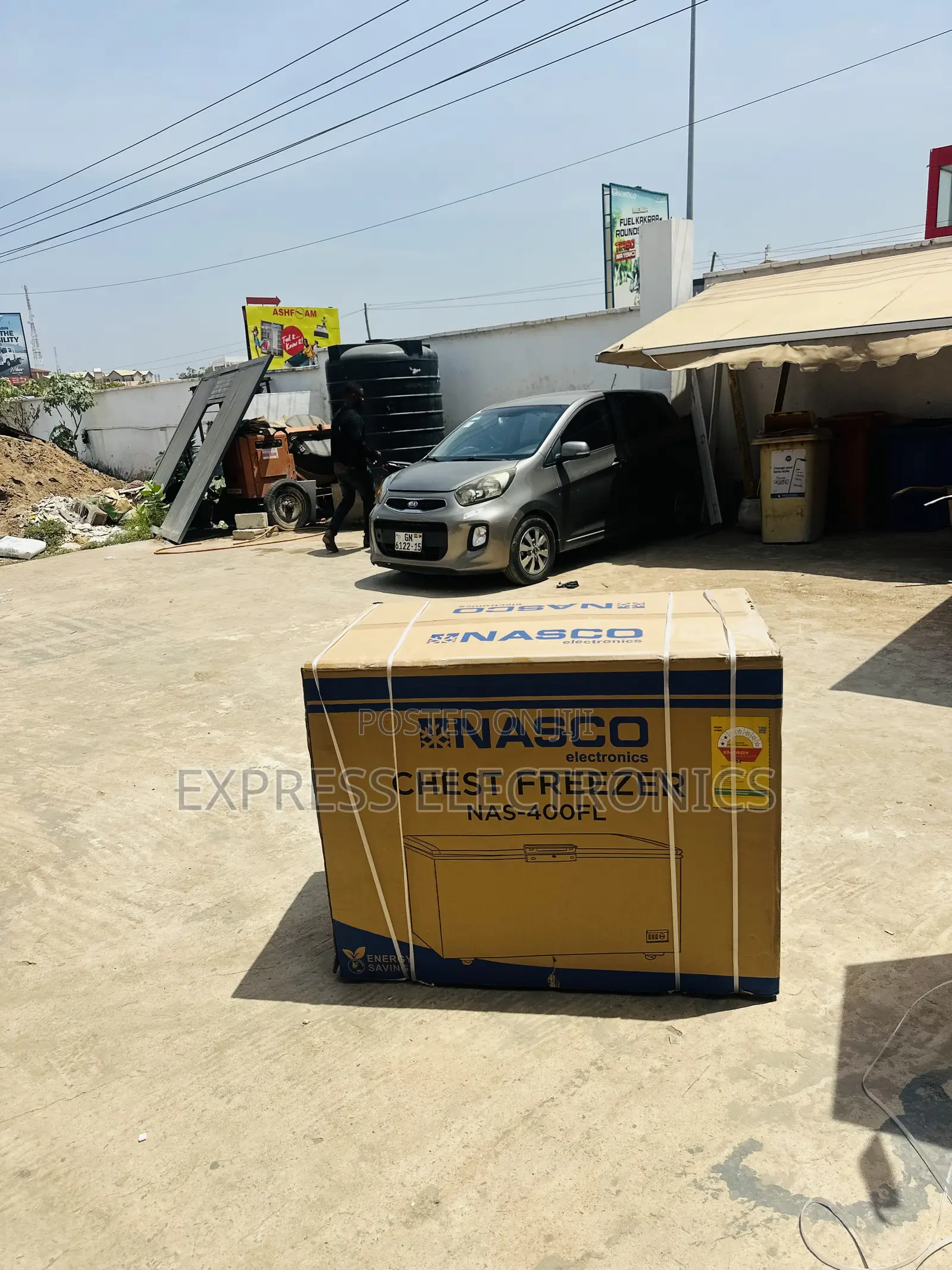 Fast Chill Deep Single Door Freezer Nas-Fl400-1dr