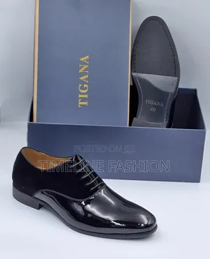 Tigana Suede Mirror Men's Stylish Lace Up Shoes