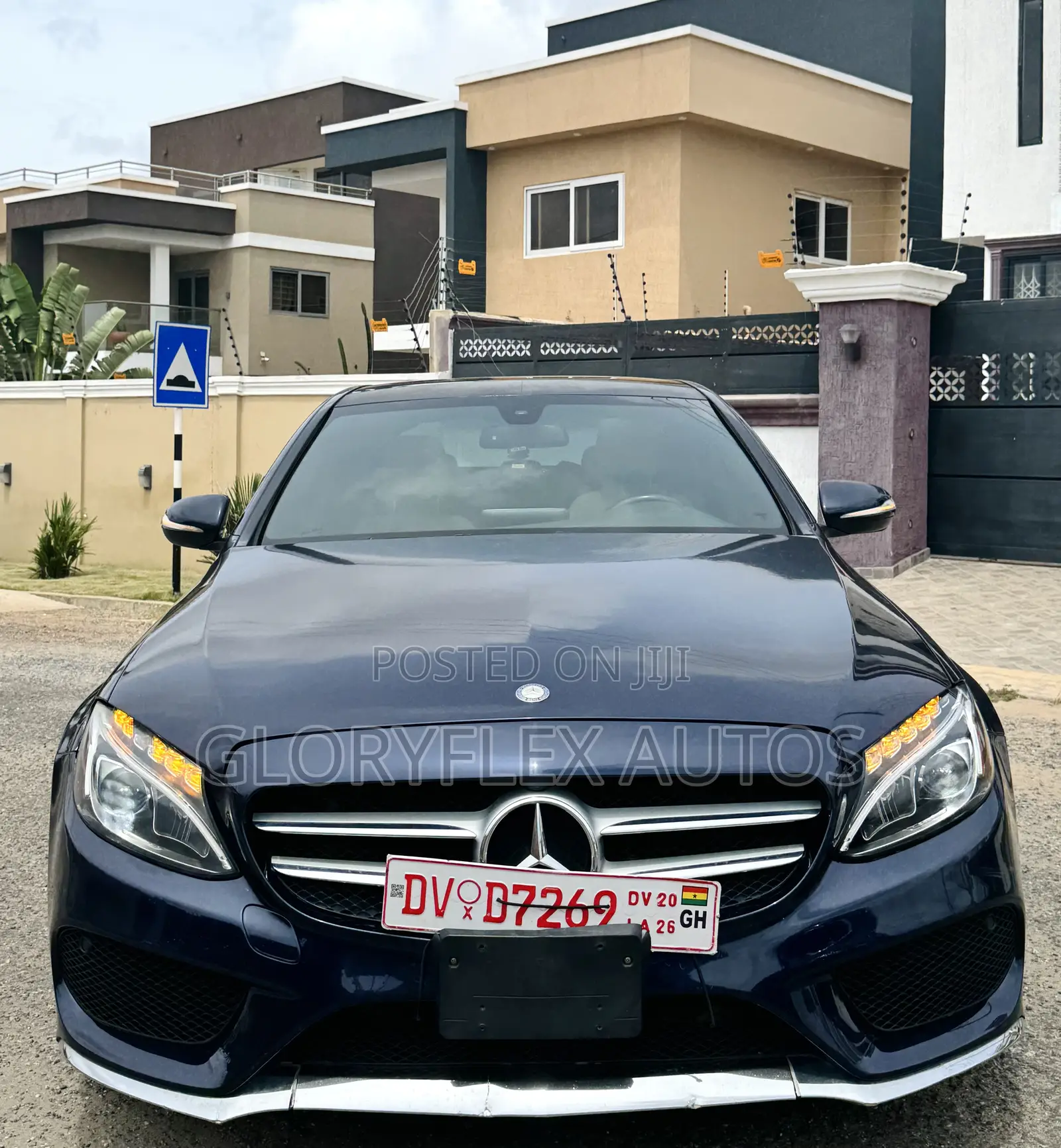 Mercedes-Benz C300 Sport 4Matic Sedan AWD (2.0L 4cyll 7A) 2016 Blue