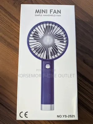 Long Blow Handheld Fan