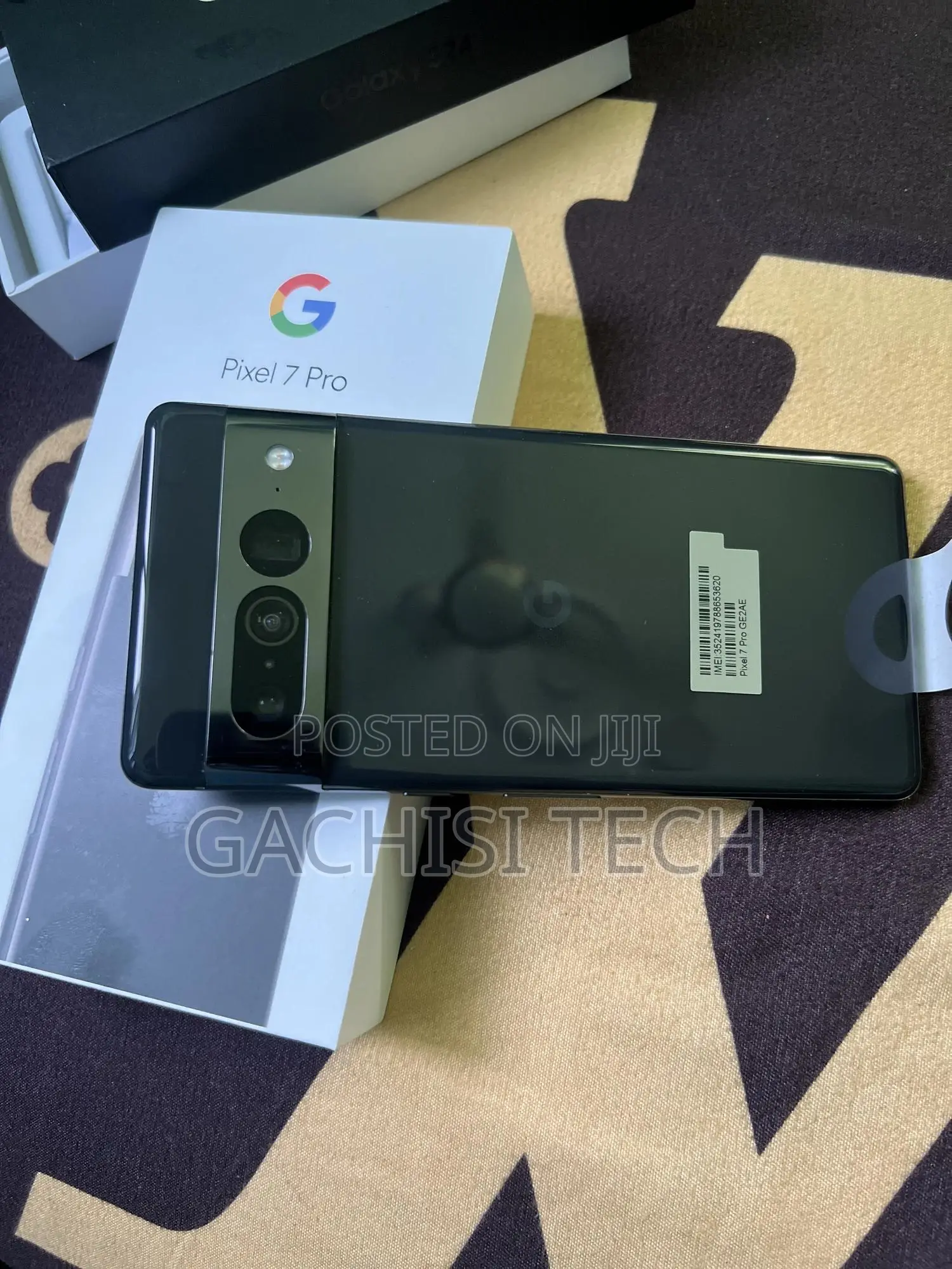 New Google Pixel 7 Pro 128 GB Black