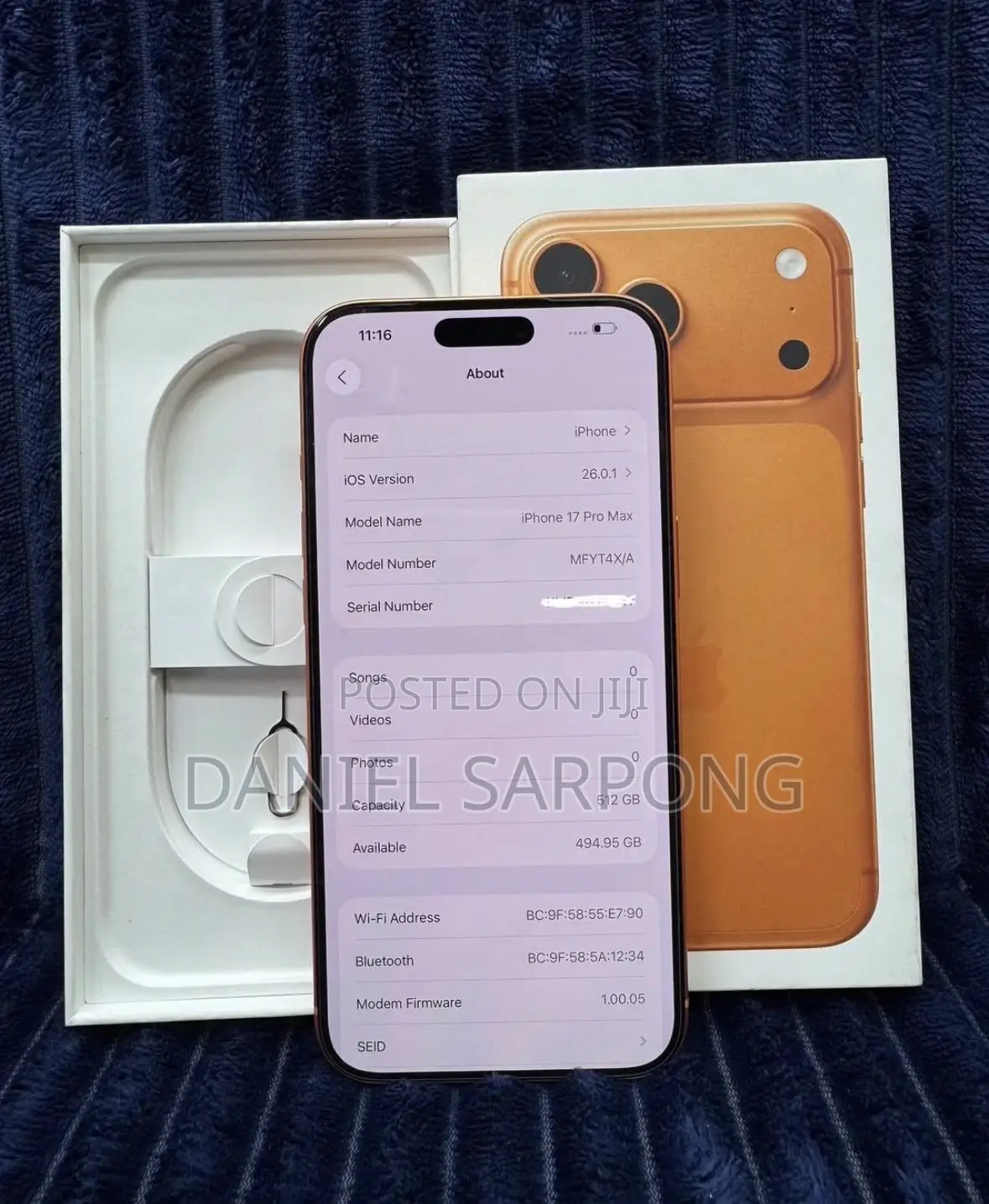 Apple iPhone 17 Pro Max 512 GB Silver