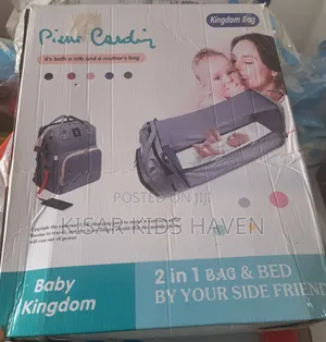 2 in 1 Baby Diaper Bag and Bed
