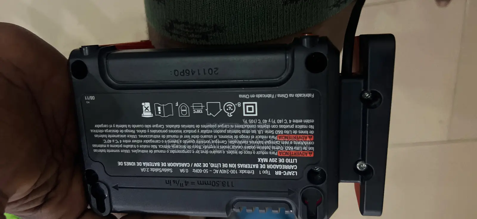 Black Decker. Lithium Charger.