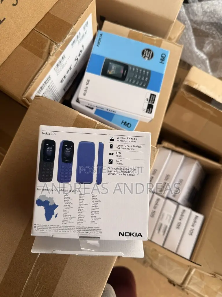 New Nokia 106 Black