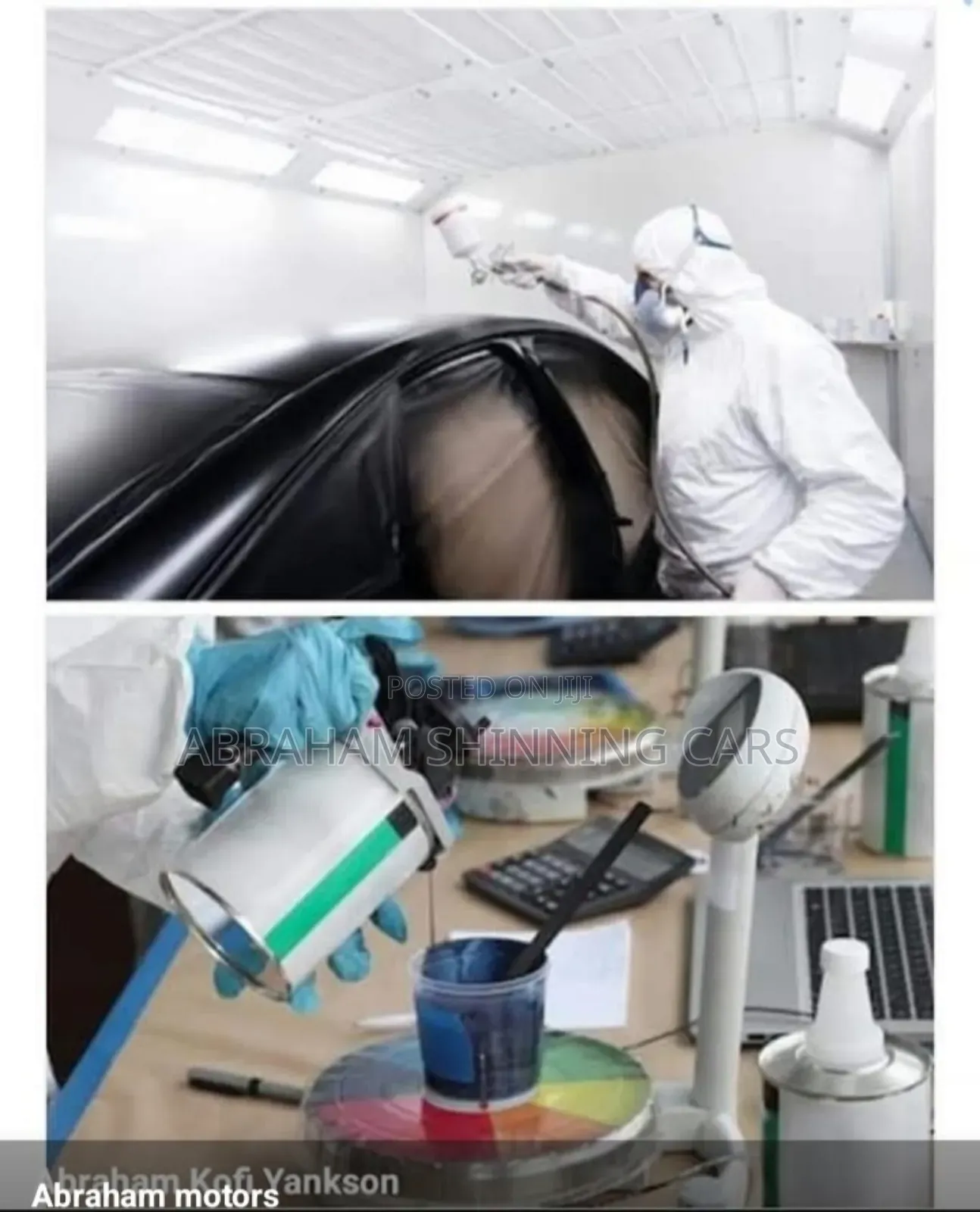 Bodyworks And Spraying Car